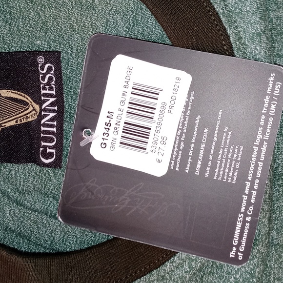 Men's Guinness T-shirt - Picture 3 of 5